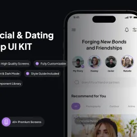 Heact Dating Apps UI Kit